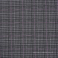 Matériaux textiles d&#39;hiver veste carrée veste tissu de polyester à tissage nature
